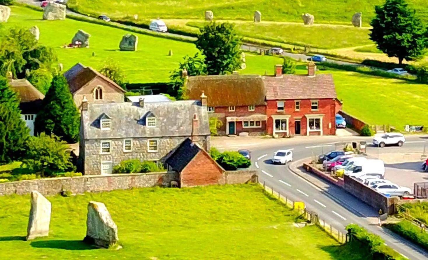 Silbury House Bed & Breakfast Avebury Bagian luar foto