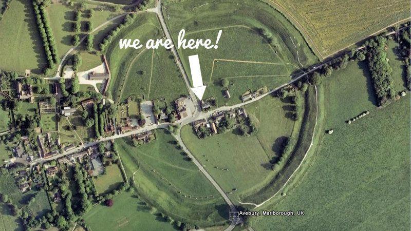 Silbury House Bed & Breakfast Avebury Bagian luar foto